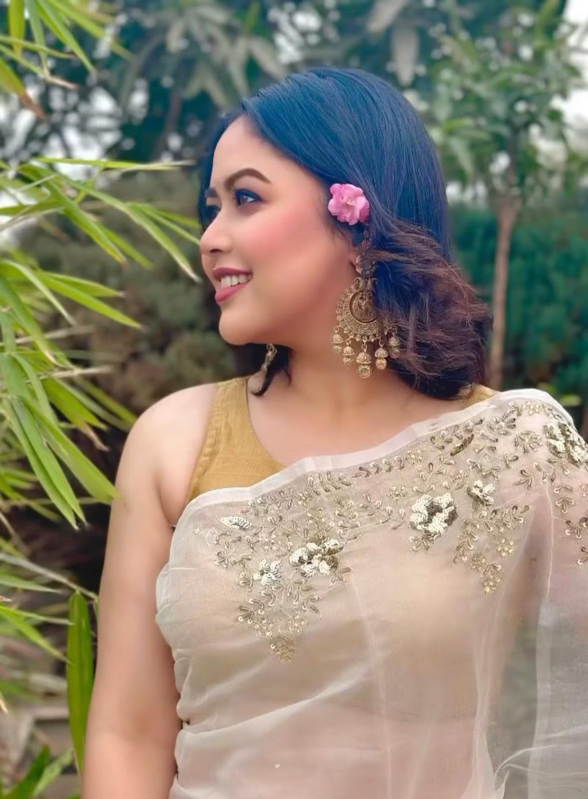 Half silk jhar